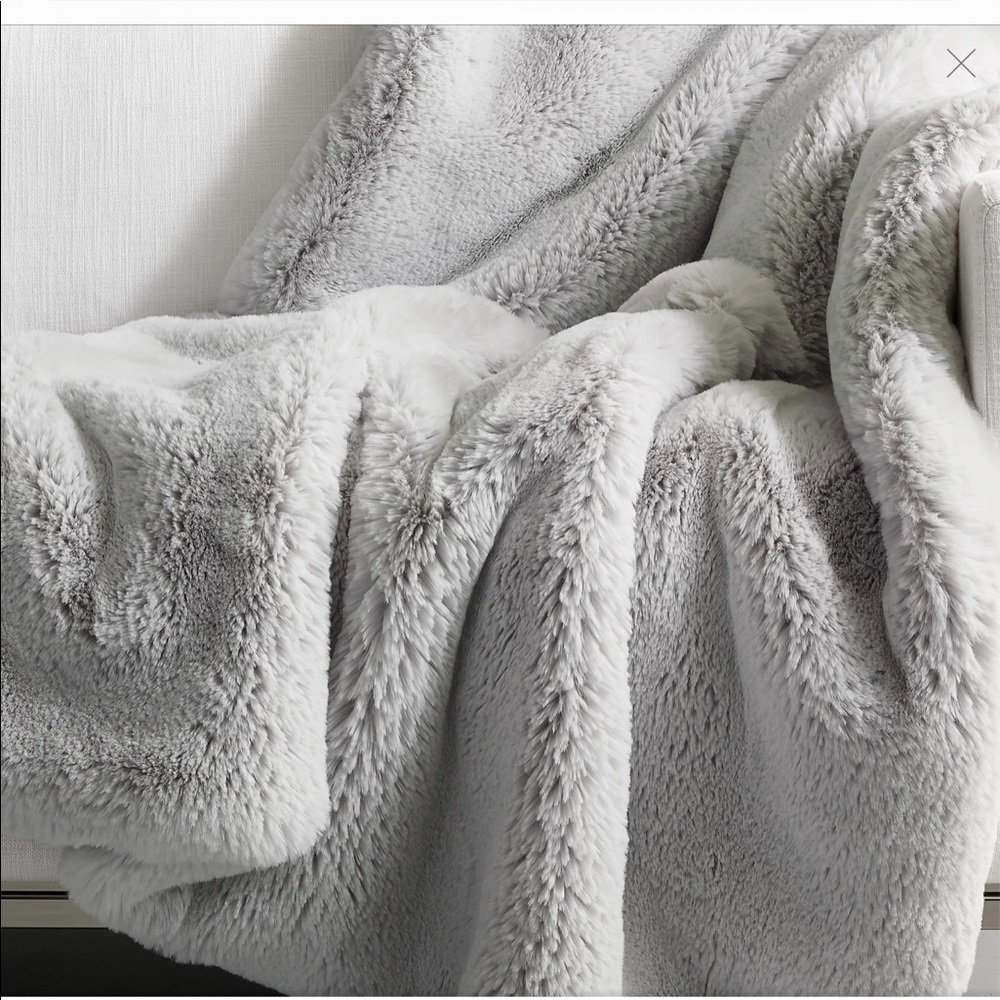 RH Lapin Ultra-Fine Luxe Faux Fur -Mist